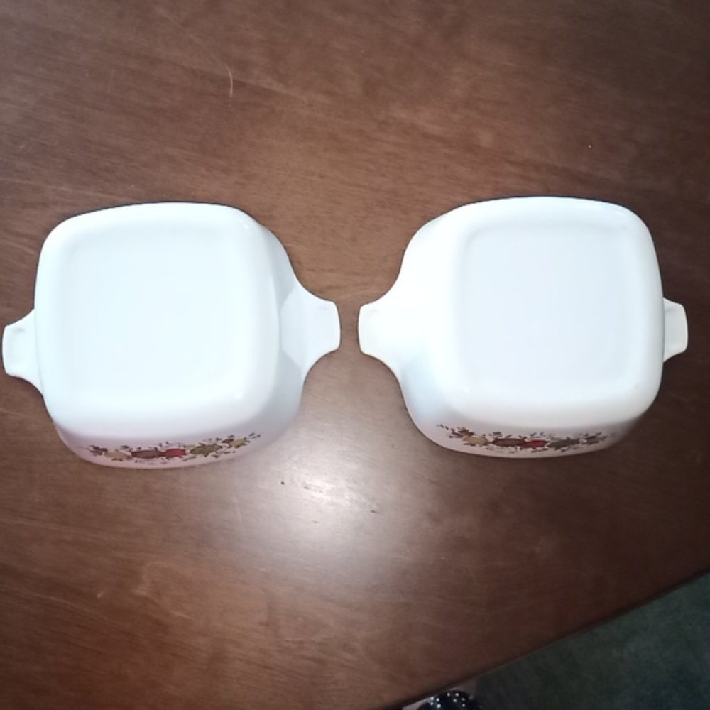 Vintage Corningware Spice of Life Pair of Petit Casserole Baking Pans - Picture 6 of 9